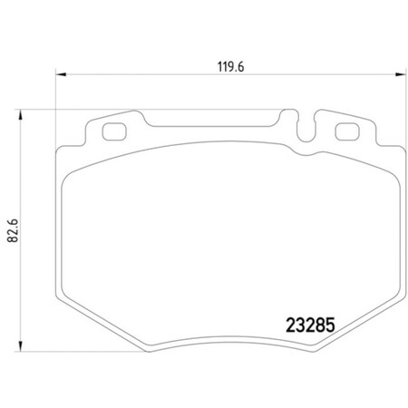 Pagid Brakes Disc Brake Pad, 355011831 355011831